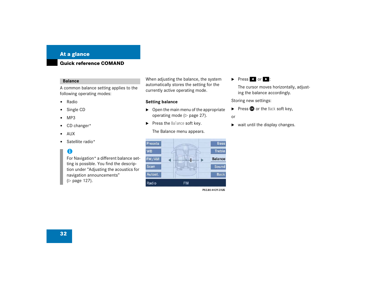 Mercedes-Benz SLK-Class 2005 COMAND Manual User Manual | Page 33 / 215