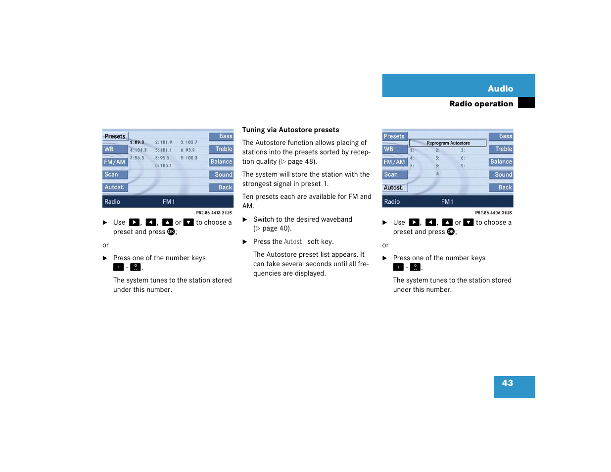 Mercedes-Benz SLK-Class 2005 COMAND Manual User Manual | Page 44 / 215