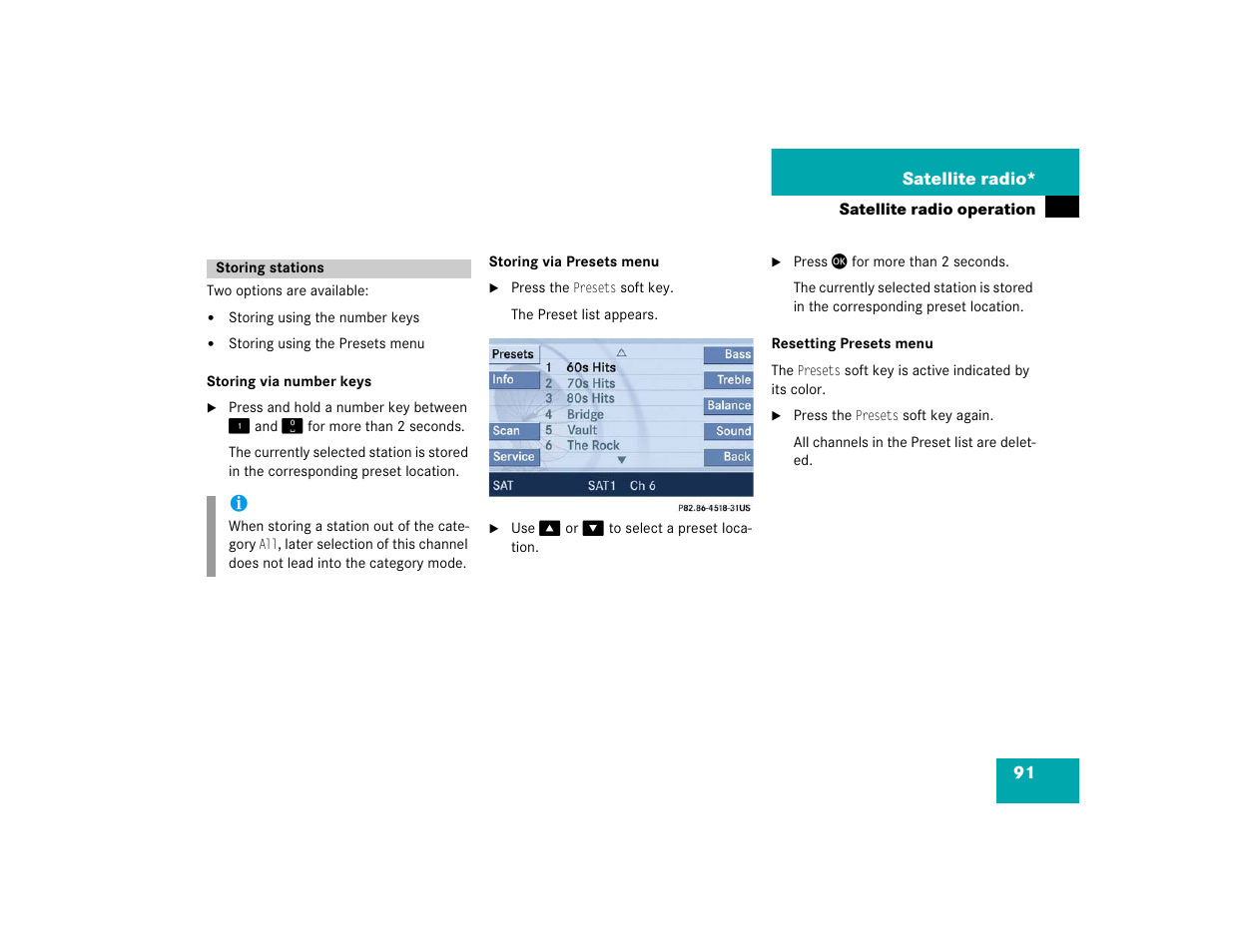 Mercedes-Benz SLK-Class 2005 COMAND Manual User Manual | Page 92 / 215