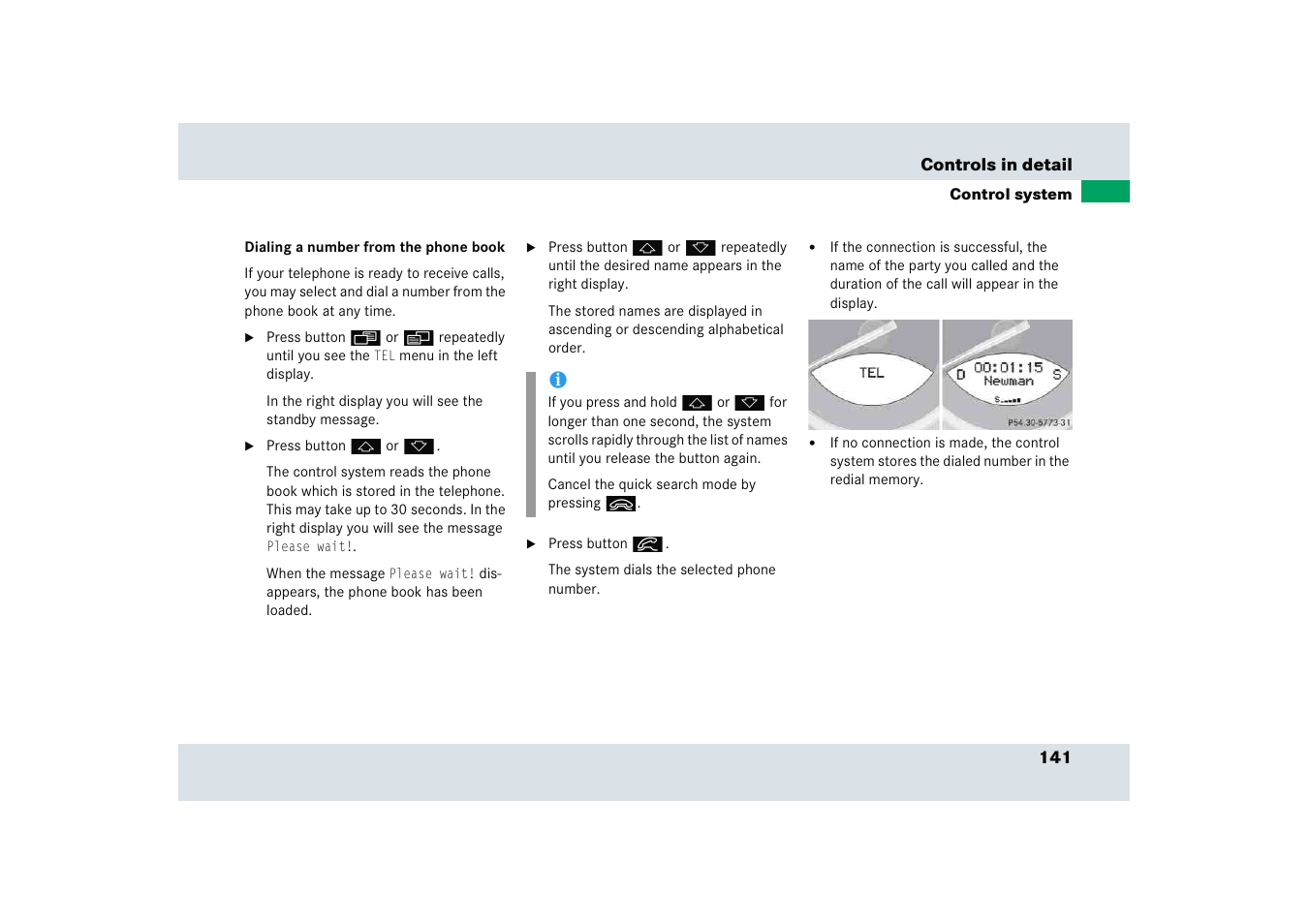 Mercedes-Benz SLR-Class 2005 User Manual | Page 142 / 417