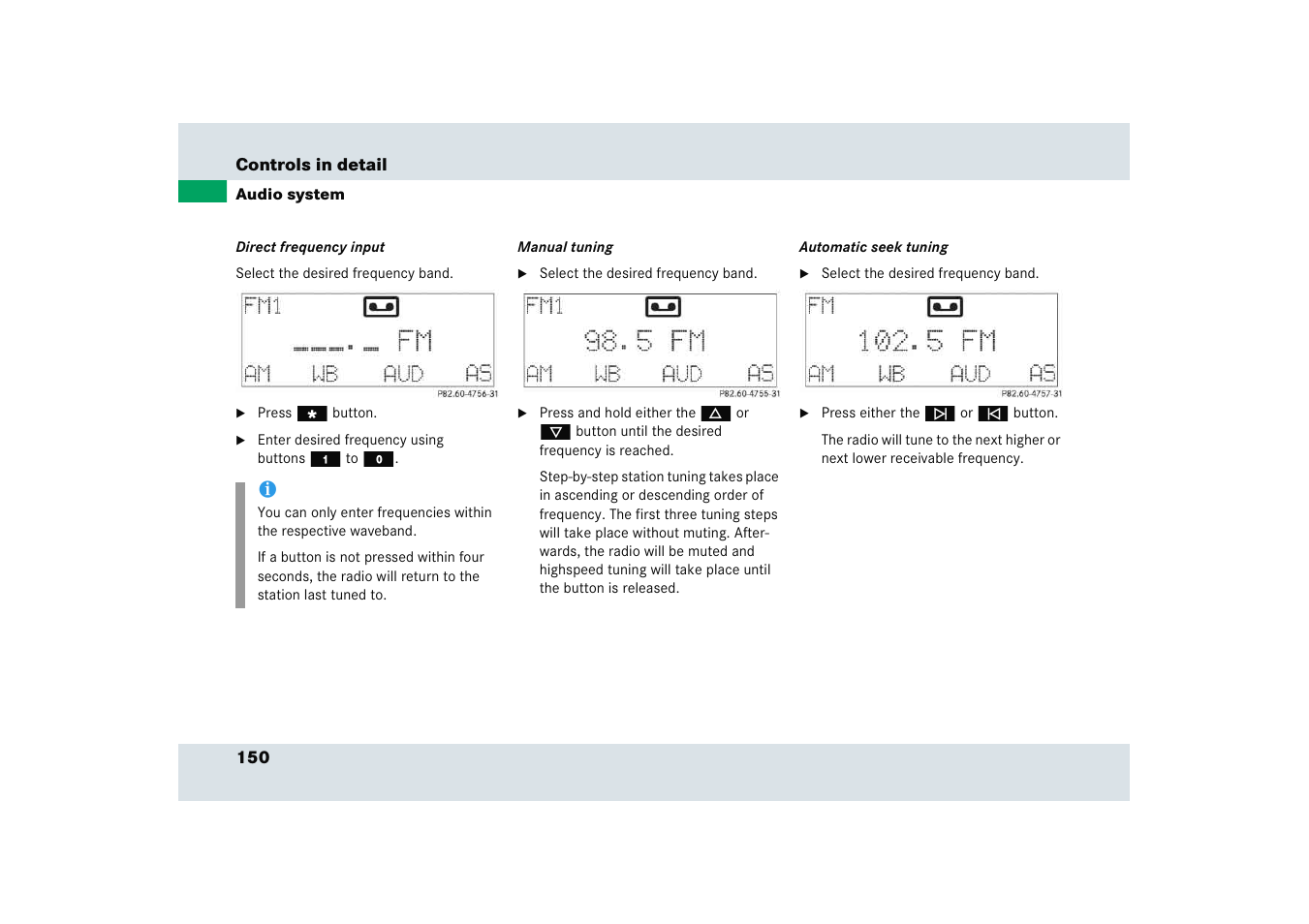 Mercedes-Benz SLR-Class 2005 User Manual | Page 151 / 417