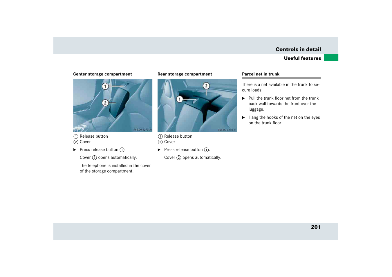 Mercedes-Benz SLR-Class 2005 User Manual | Page 202 / 417