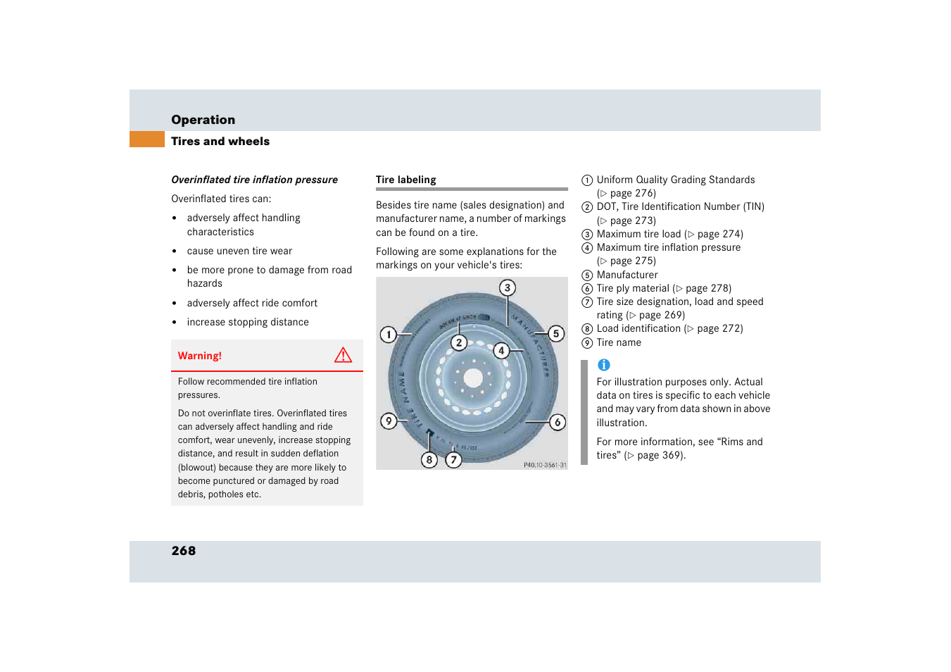 Mercedes-Benz SLR-Class 2005 User Manual | Page 269 / 417