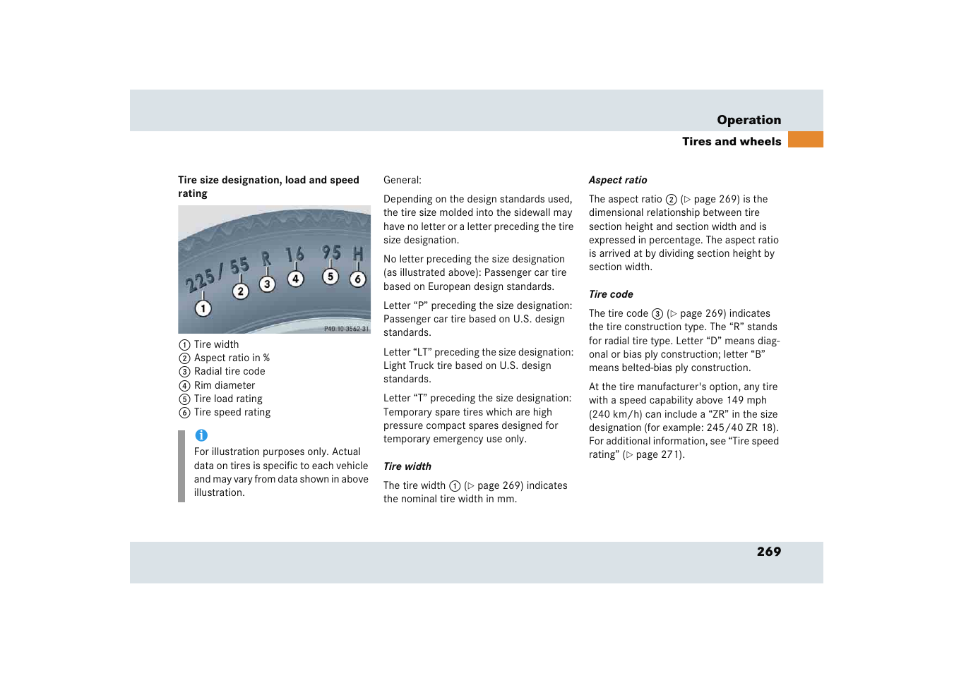 Mercedes-Benz SLR-Class 2005 User Manual | Page 270 / 417