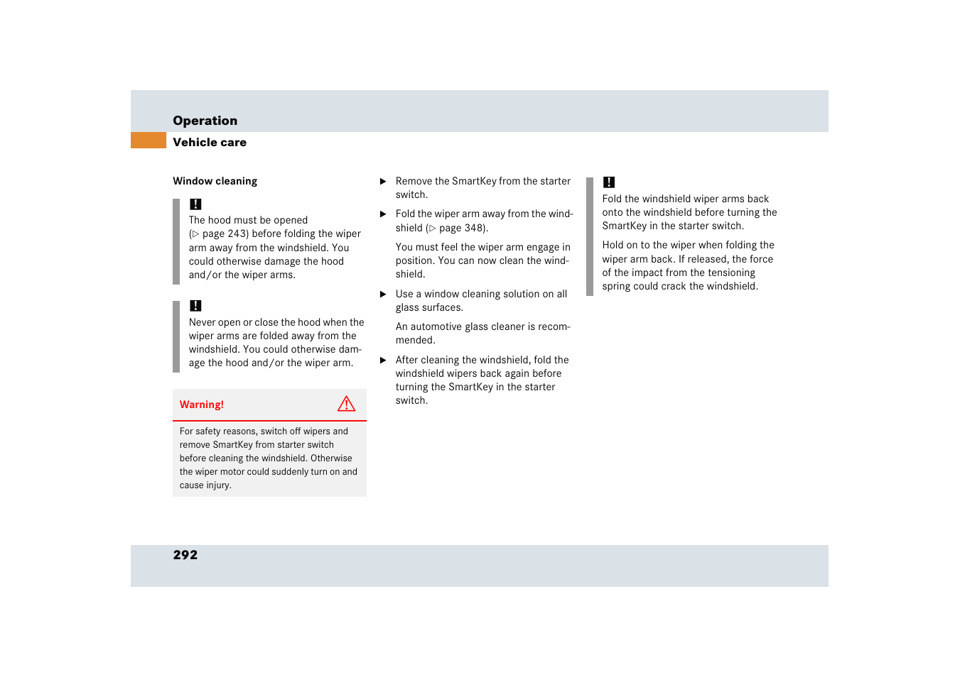 Mercedes-Benz SLR-Class 2005 User Manual | Page 293 / 417