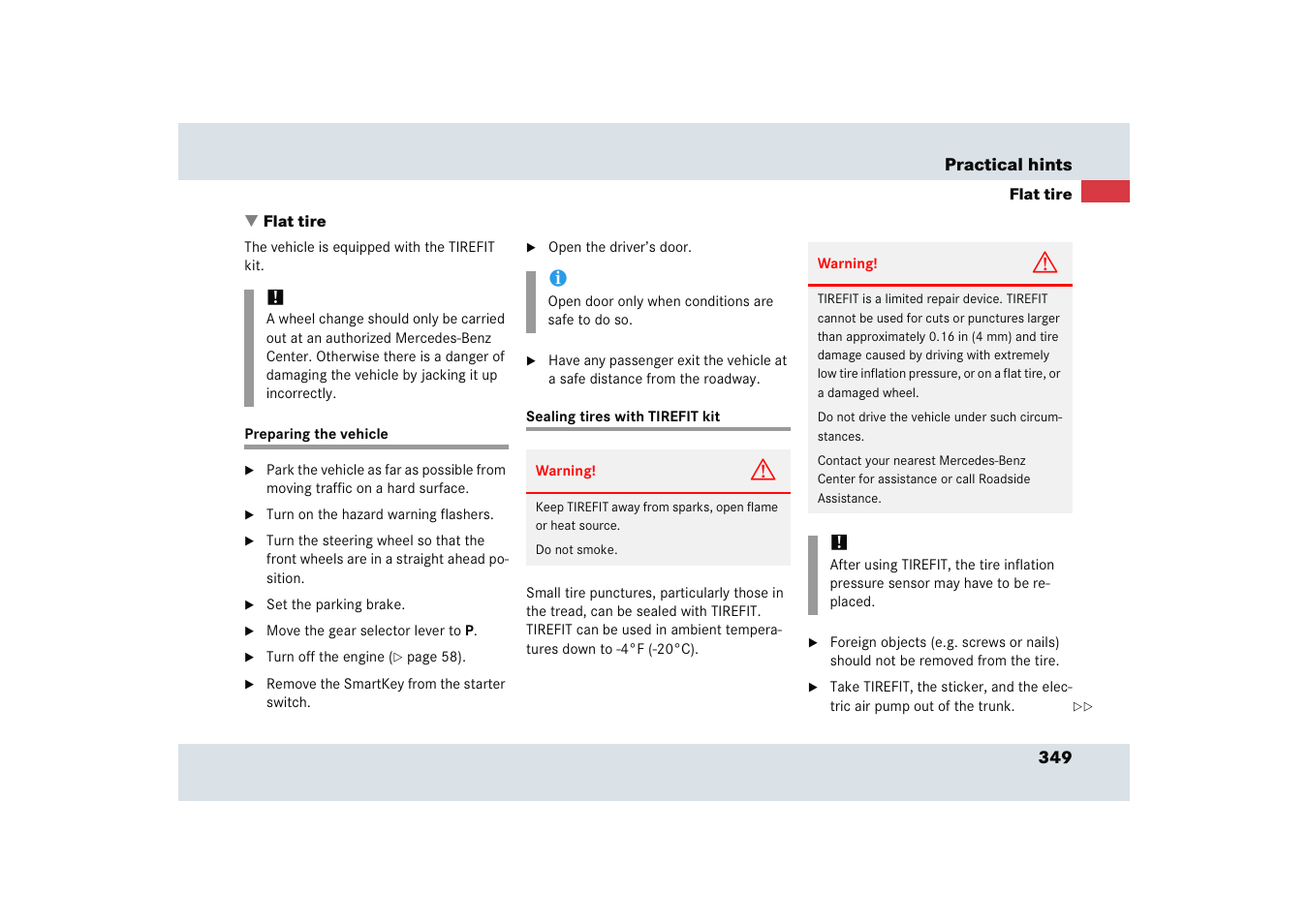 Mercedes-Benz SLR-Class 2005 User Manual | Page 350 / 417