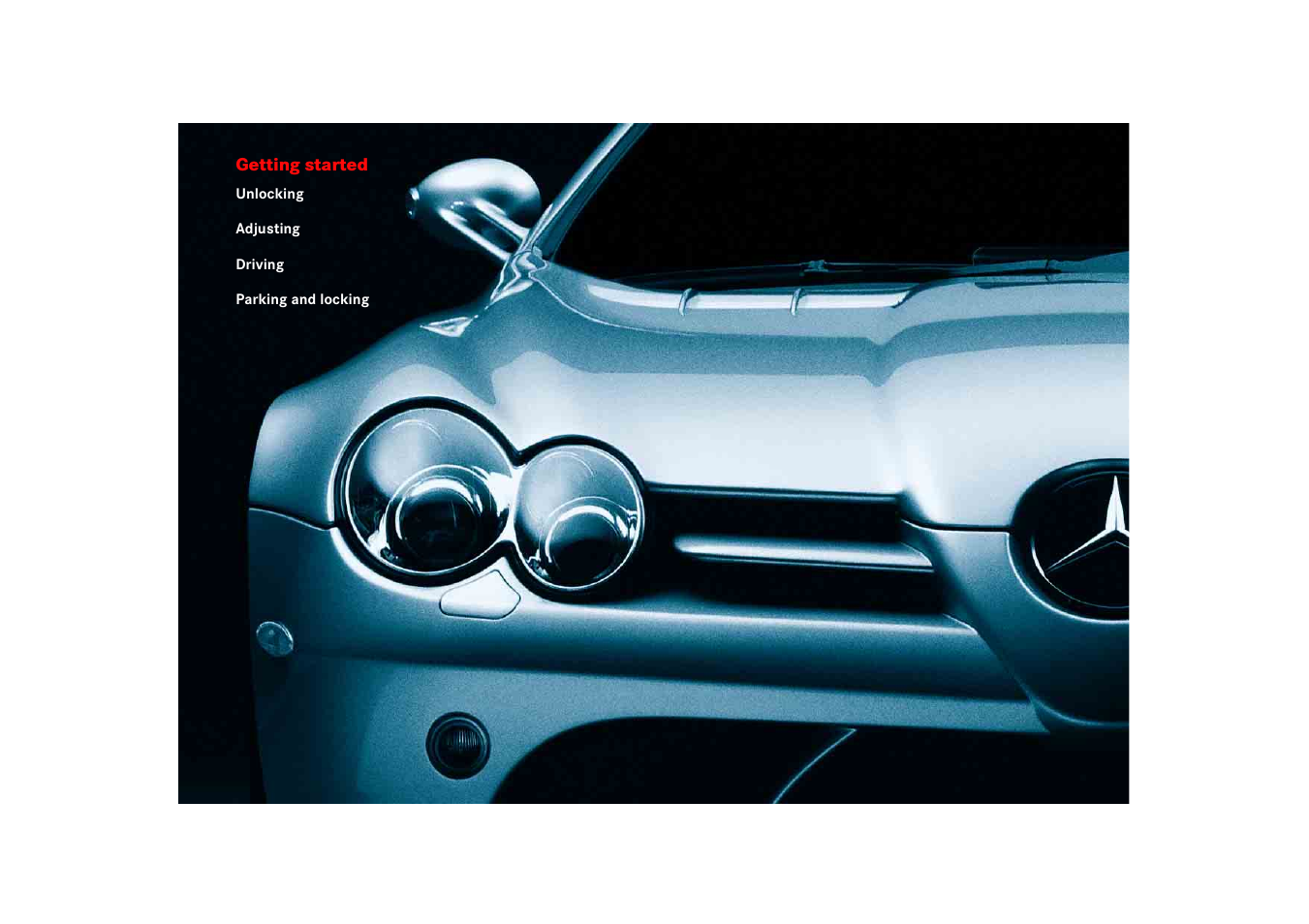 Mercedes-Benz SLR-Class 2005 User Manual | Page 37 / 417