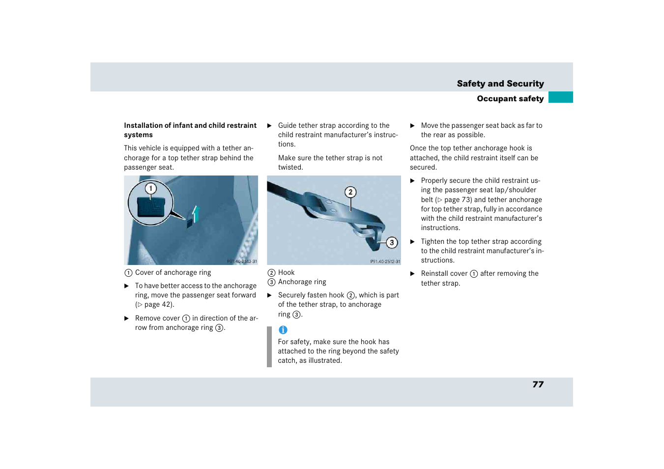 Mercedes-Benz SLR-Class 2005 User Manual | Page 78 / 417