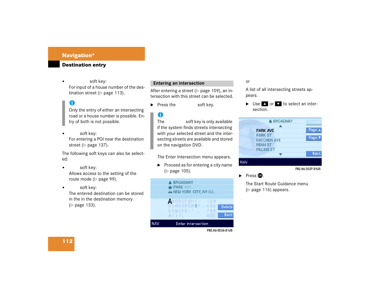 Mercedes-Benz E-Class 2004 COMAND Manual User Manual | Page 113 / 168