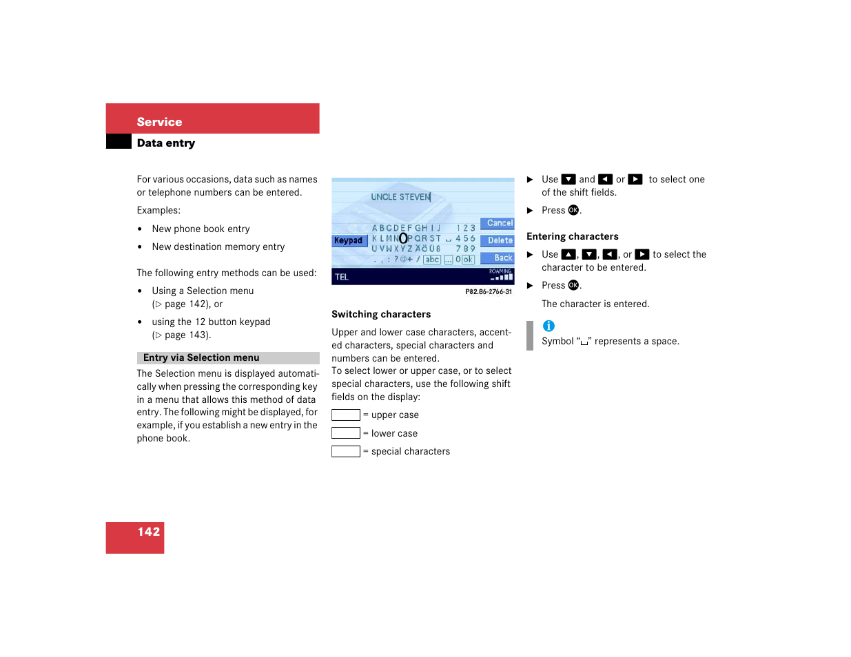 Mercedes-Benz E-Class 2004 COMAND Manual User Manual | Page 143 / 168