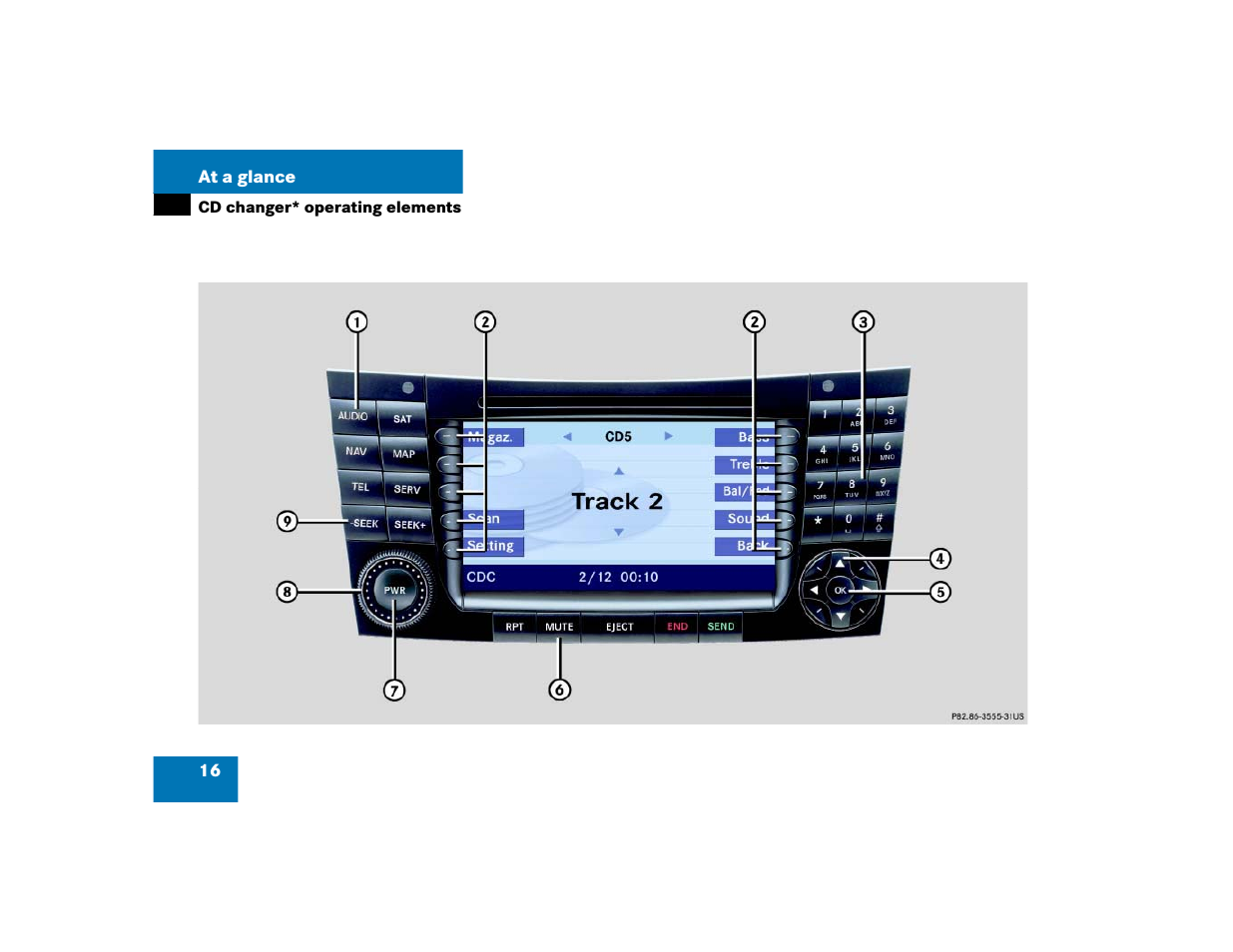 Mercedes-Benz E-Class 2004 COMAND Manual User Manual | Page 17 / 168