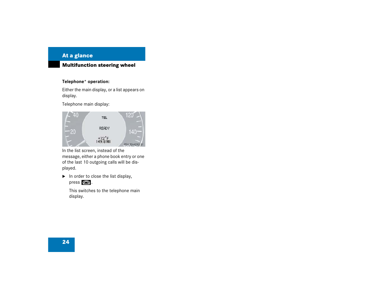 Mercedes-Benz E-Class 2004 COMAND Manual User Manual | Page 25 / 168