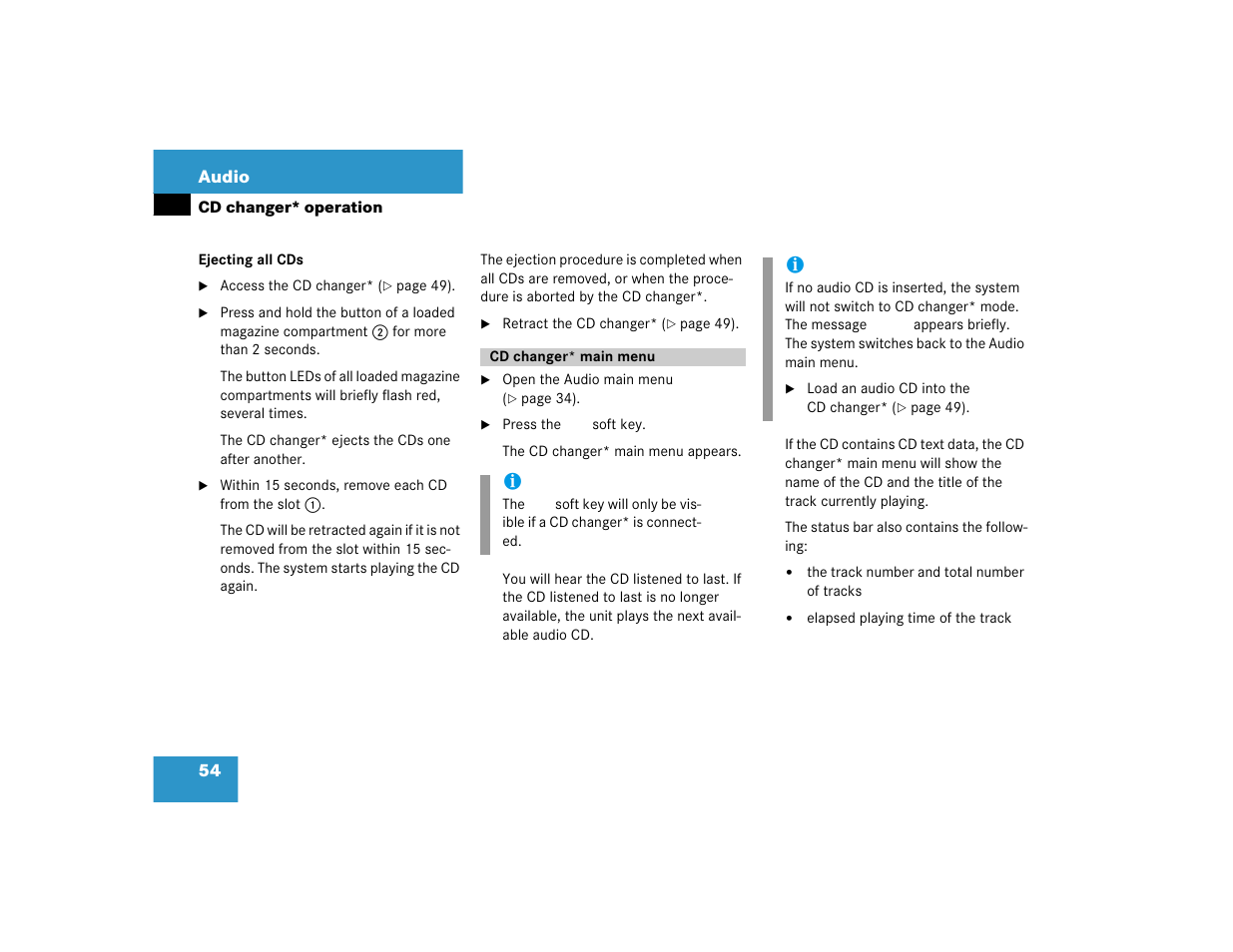 Mercedes-Benz E-Class 2004 COMAND Manual User Manual | Page 55 / 168