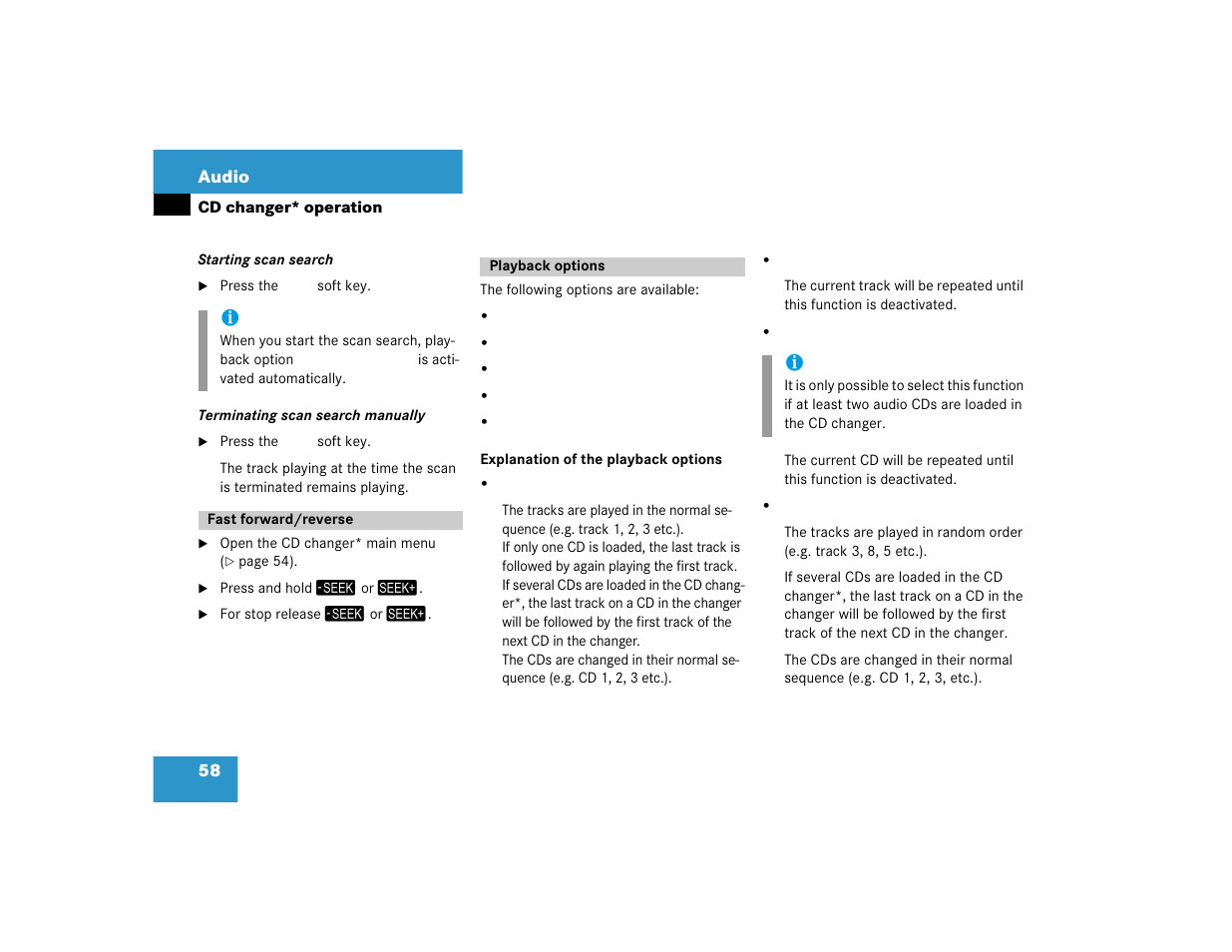 Mercedes-Benz E-Class 2004 COMAND Manual User Manual | Page 59 / 168
