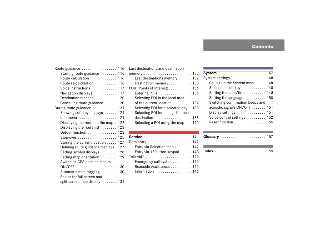 Mercedes-Benz E-Class 2004 COMAND Manual User Manual | Page 6 / 168