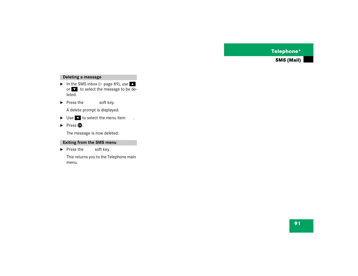 Mercedes-Benz E-Class 2004 COMAND Manual User Manual | Page 92 / 168