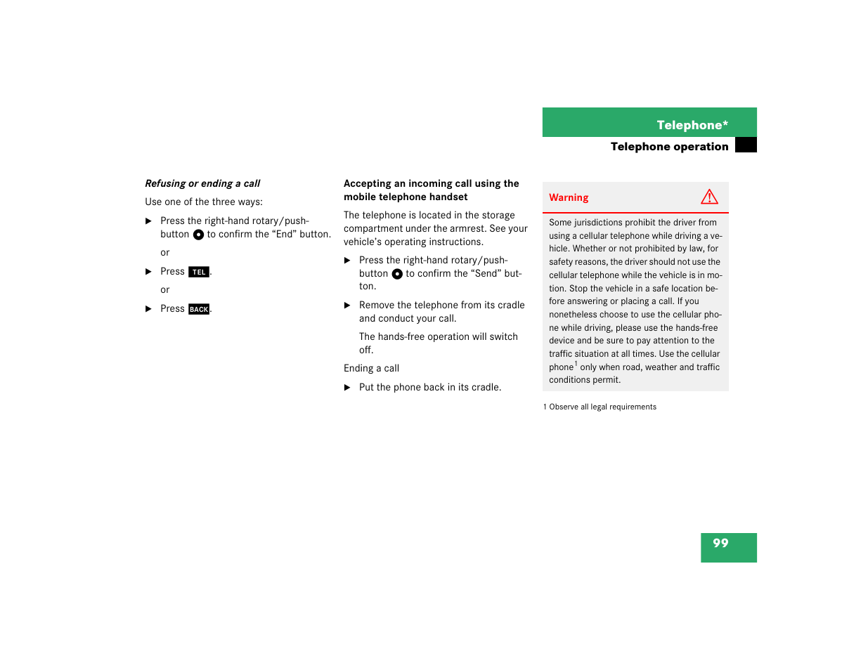 Mercedes-Benz SL-Class 2004 COMAND Manual User Manual | Page 108 / 242