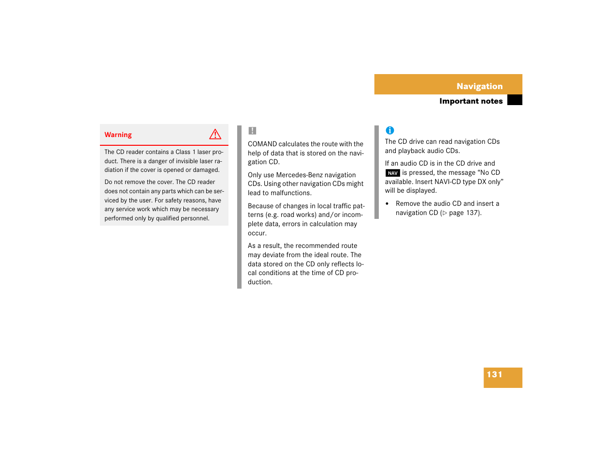 Mercedes-Benz SL-Class 2004 COMAND Manual User Manual | Page 140 / 242