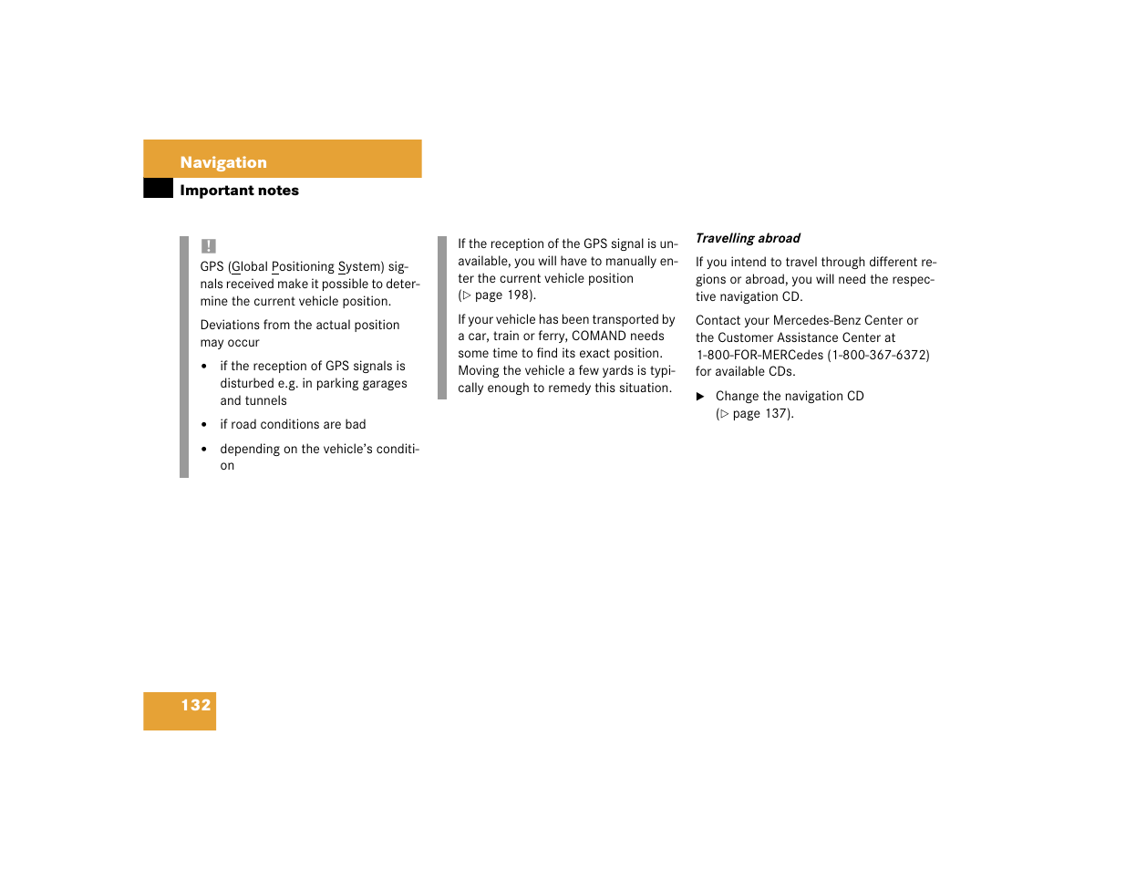 Mercedes-Benz SL-Class 2004 COMAND Manual User Manual | Page 141 / 242