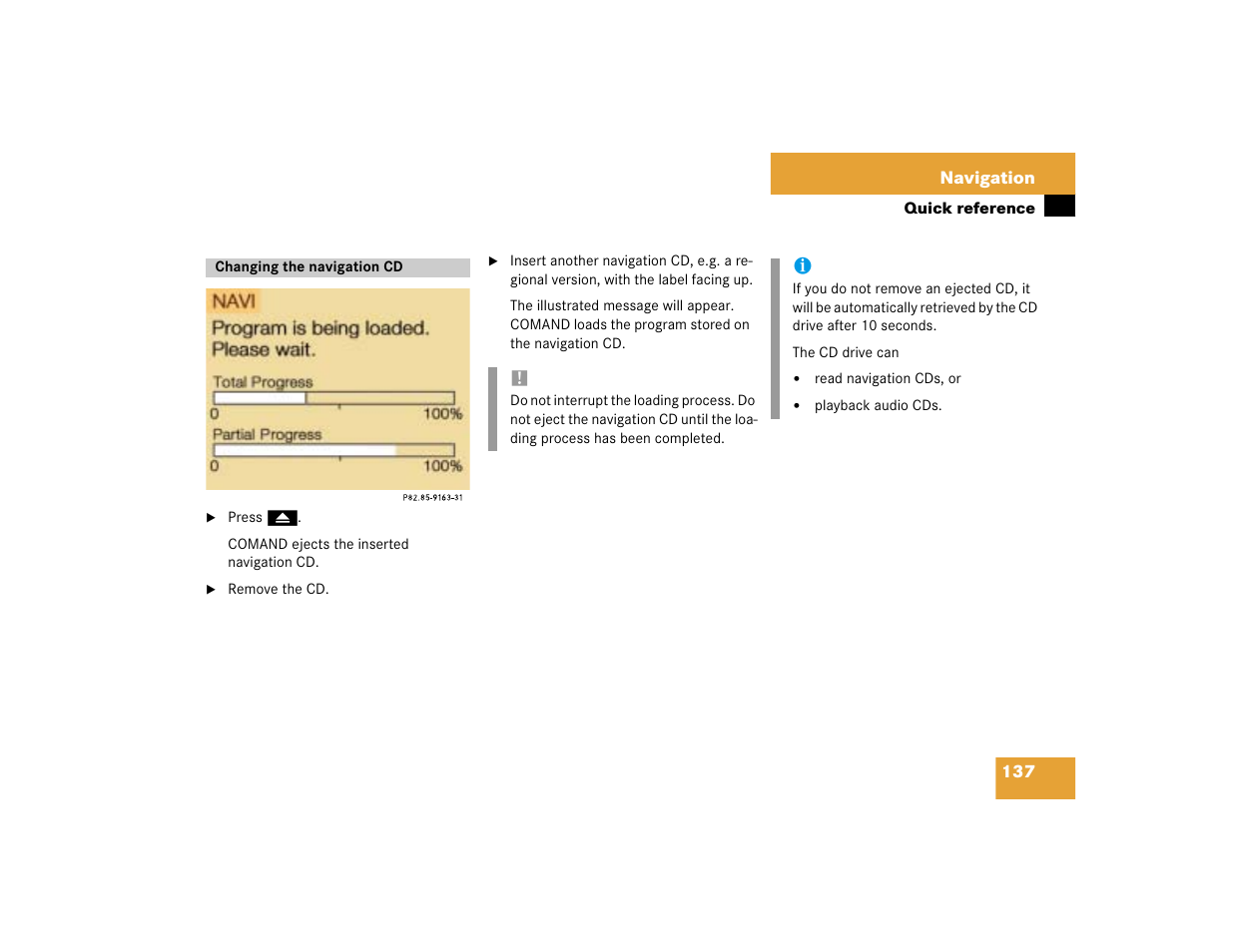 Mercedes-Benz SL-Class 2004 COMAND Manual User Manual | Page 146 / 242