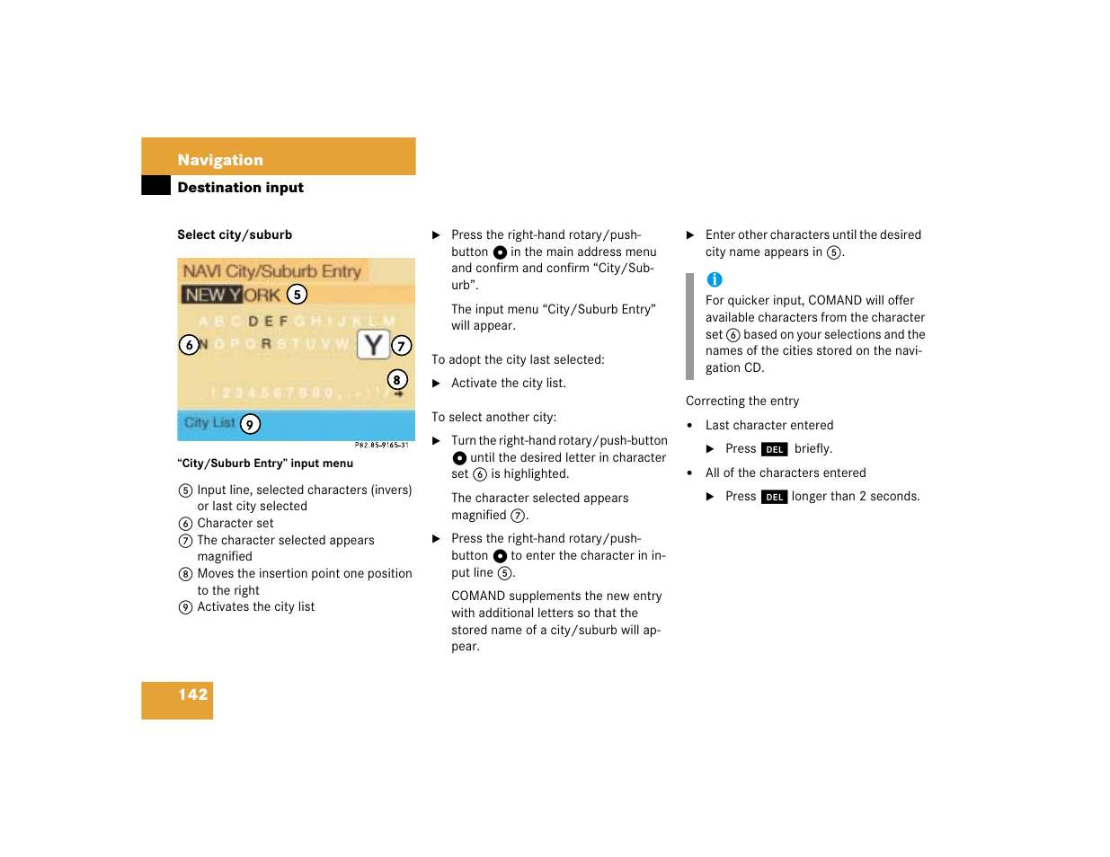 Mercedes-Benz SL-Class 2004 COMAND Manual User Manual | Page 151 / 242