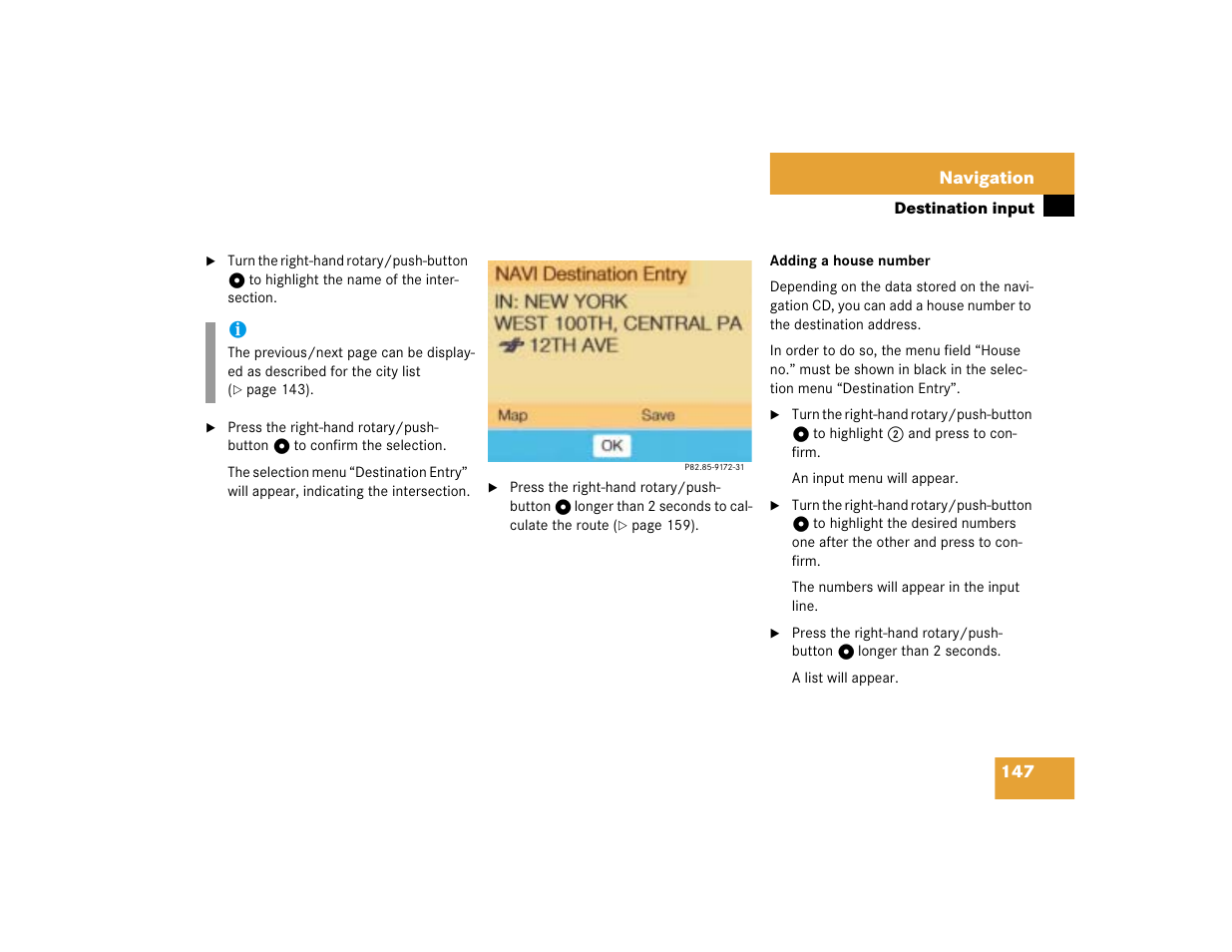 Mercedes-Benz SL-Class 2004 COMAND Manual User Manual | Page 156 / 242