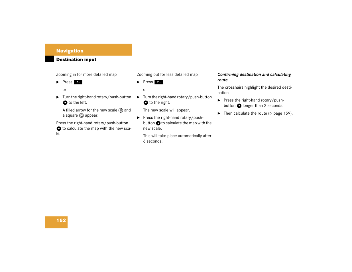 Mercedes-Benz SL-Class 2004 COMAND Manual User Manual | Page 161 / 242
