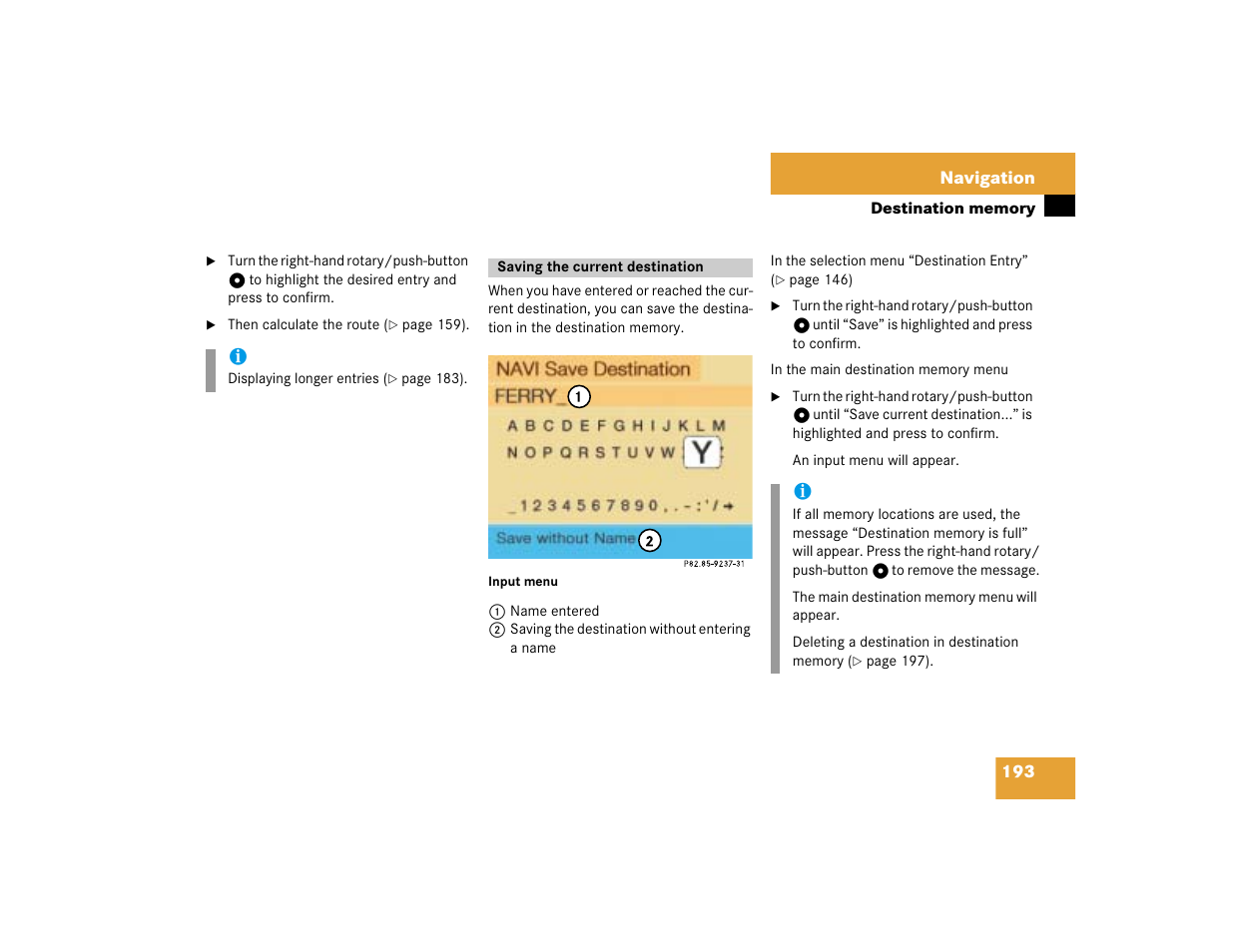 Mercedes-Benz SL-Class 2004 COMAND Manual User Manual | Page 202 / 242
