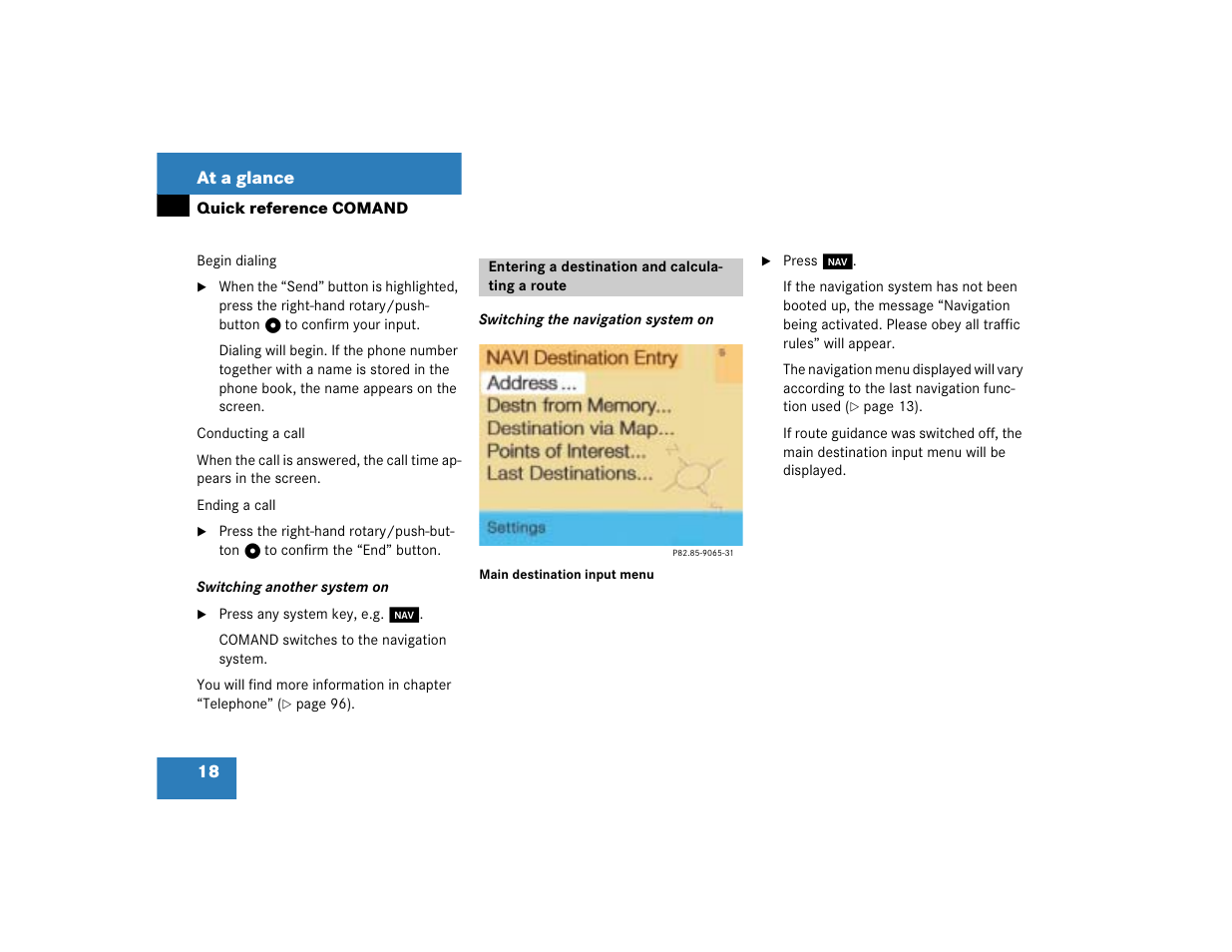 Mercedes-Benz SL-Class 2004 COMAND Manual User Manual | Page 27 / 242