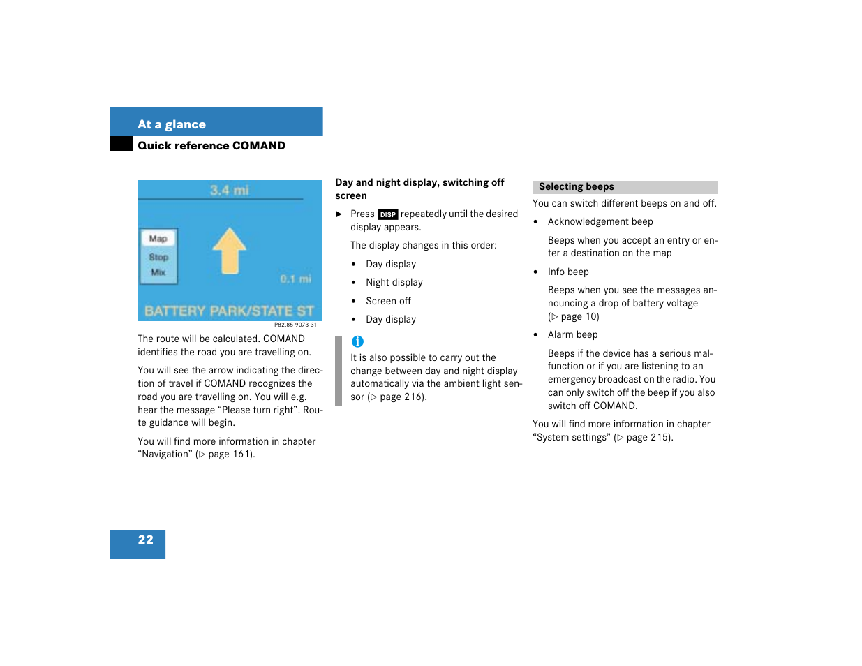 Mercedes-Benz SL-Class 2004 COMAND Manual User Manual | Page 31 / 242