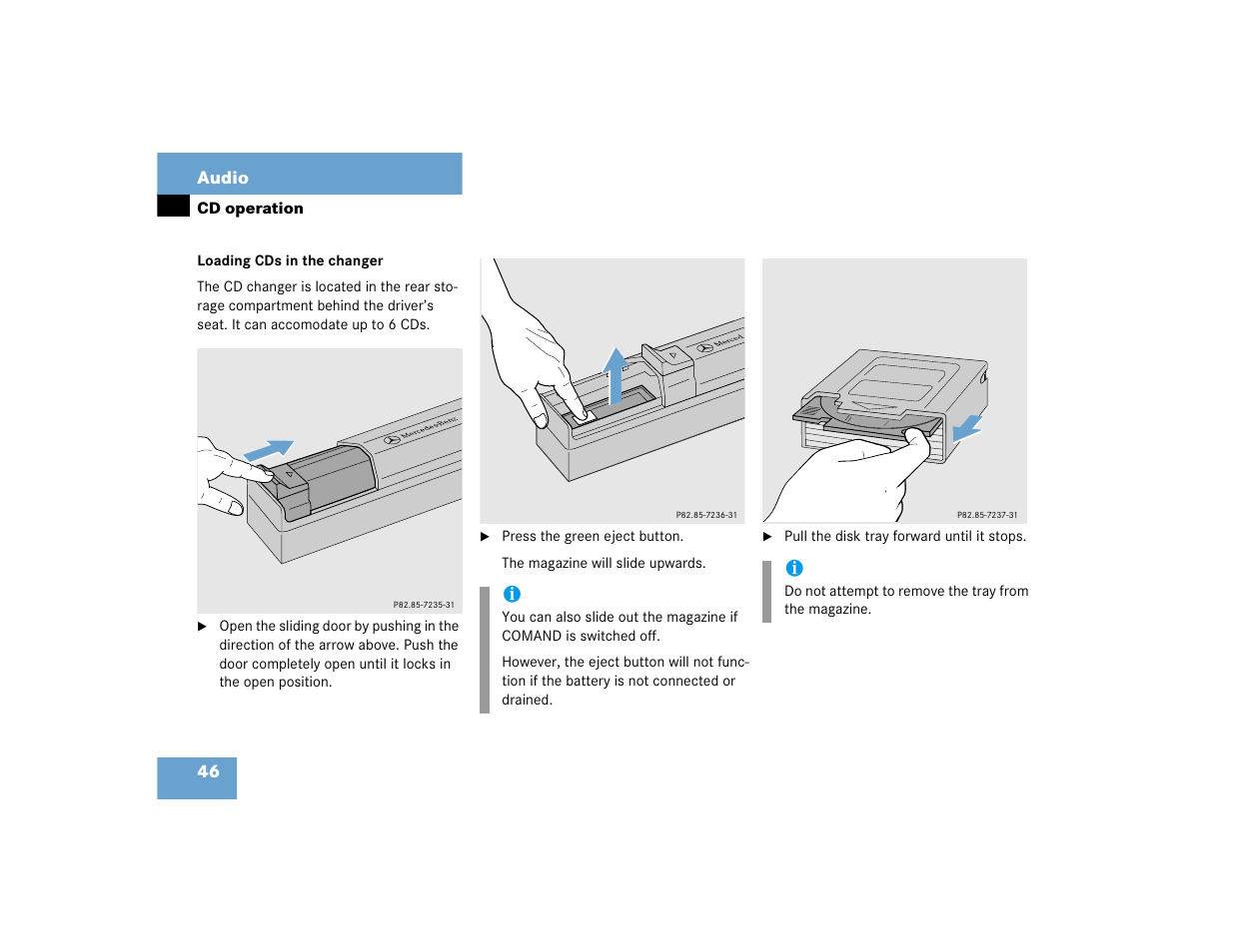 Mercedes-Benz SL-Class 2004 COMAND Manual User Manual | Page 55 / 242
