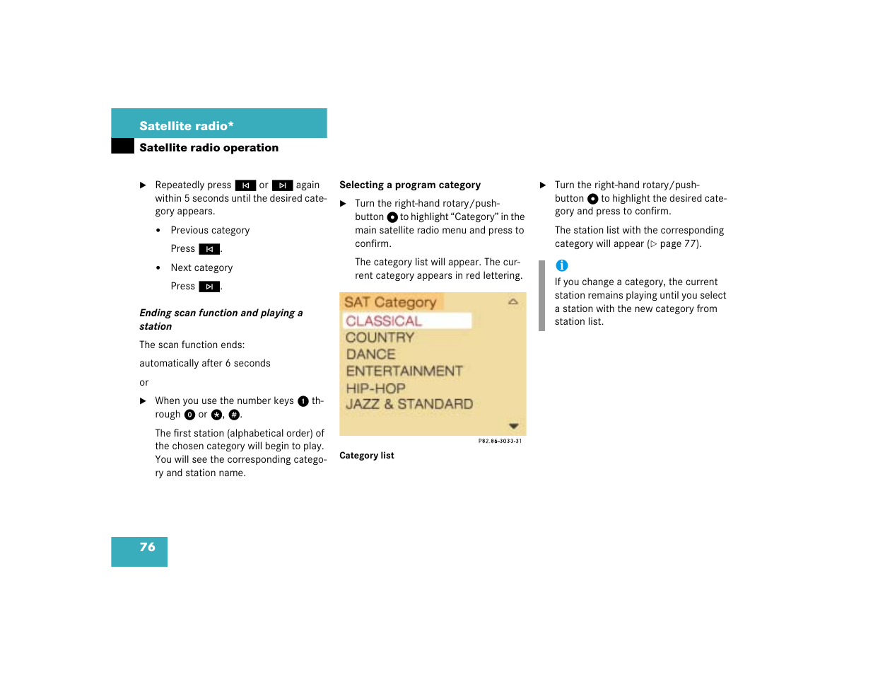 Mercedes-Benz SL-Class 2004 COMAND Manual User Manual | Page 85 / 242