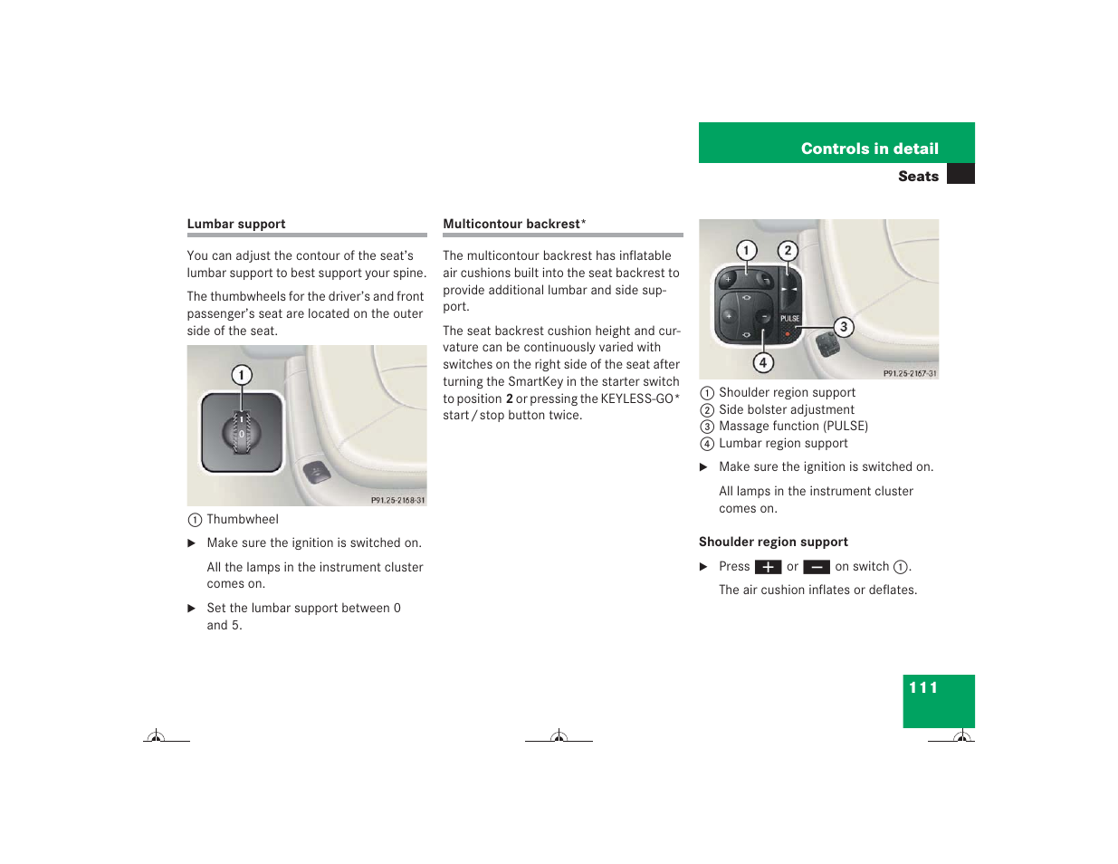 Mercedes-Benz CL-Class 2004 Owners Manual User Manual | Page 112 / 418