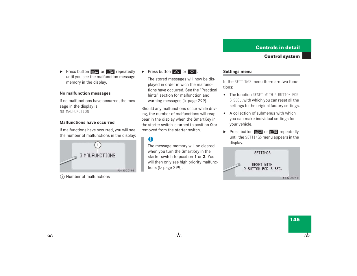 Mercedes-Benz CL-Class 2004 Owners Manual User Manual | Page 146 / 418