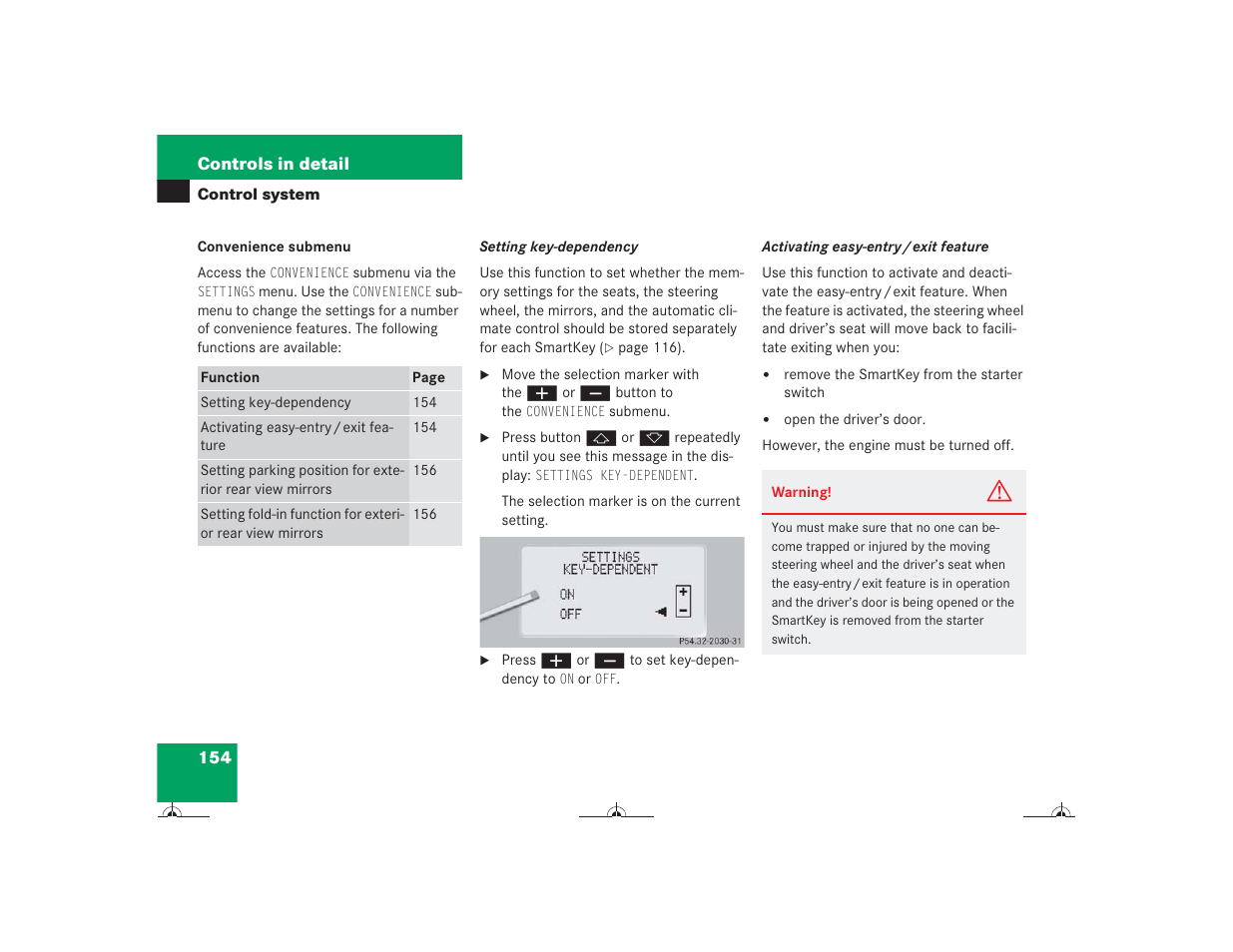 Mercedes-Benz CL-Class 2004 Owners Manual User Manual | Page 155 / 418