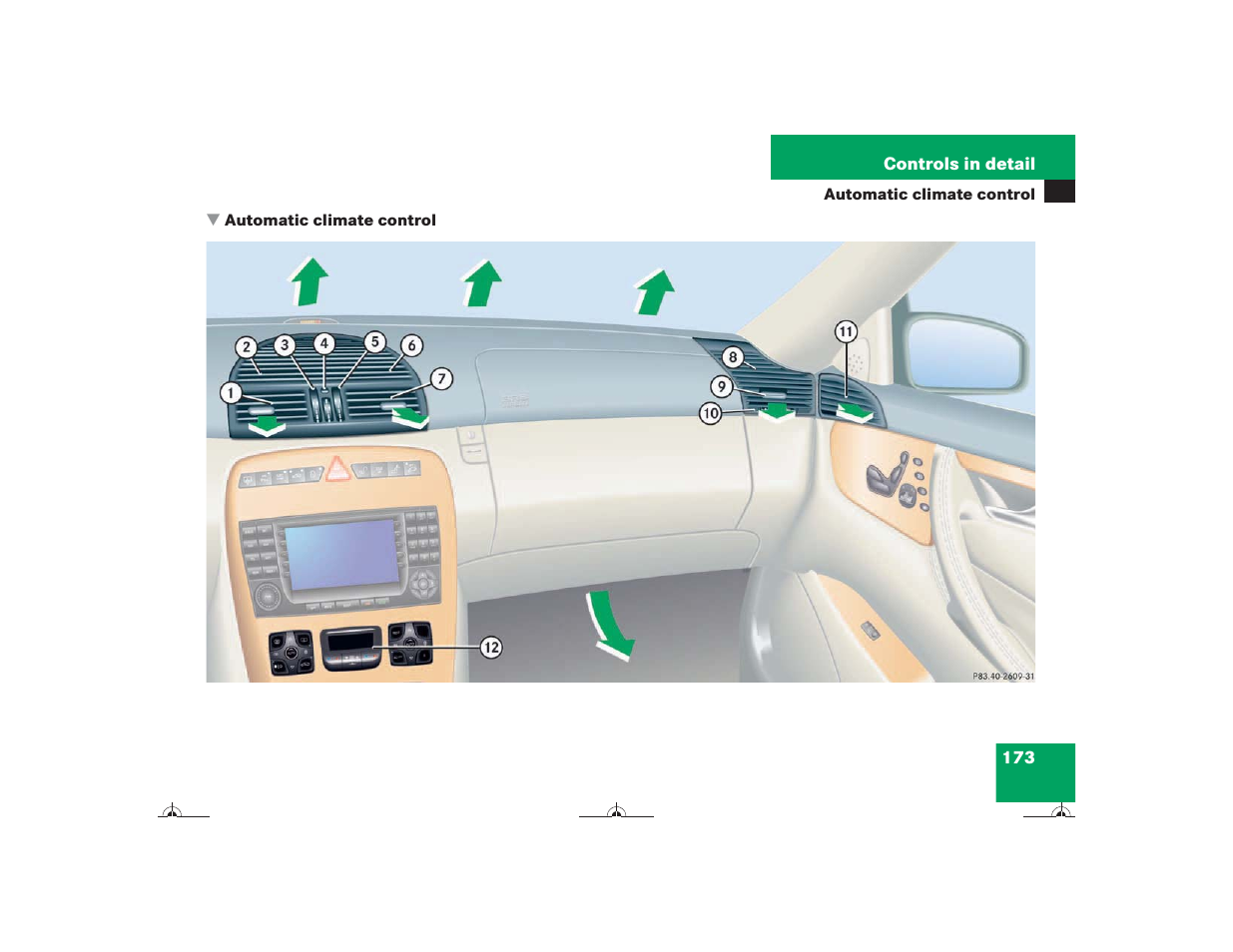 Mercedes-Benz CL-Class 2004 Owners Manual User Manual | Page 174 / 418