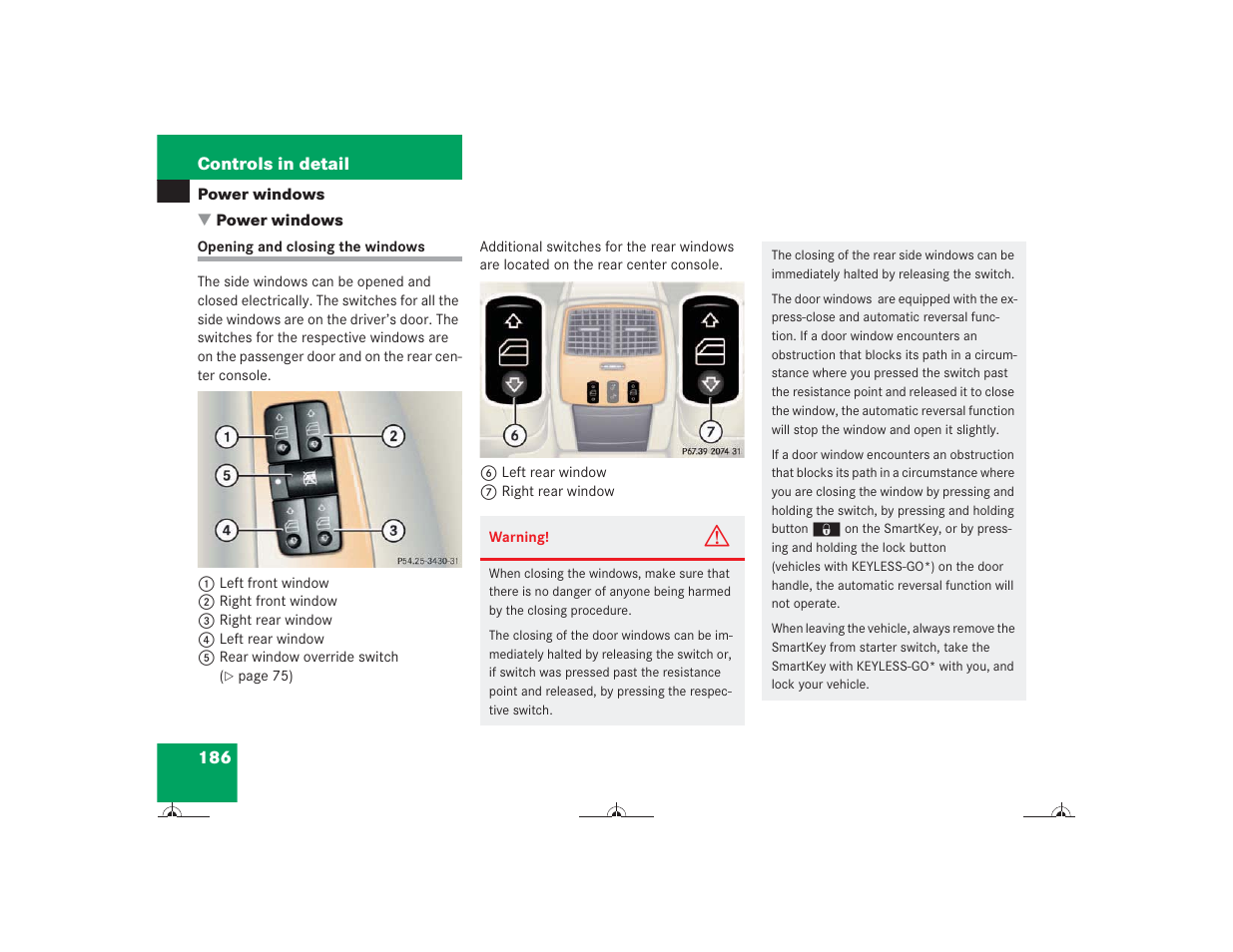 Mercedes-Benz CL-Class 2004 Owners Manual User Manual | Page 187 / 418