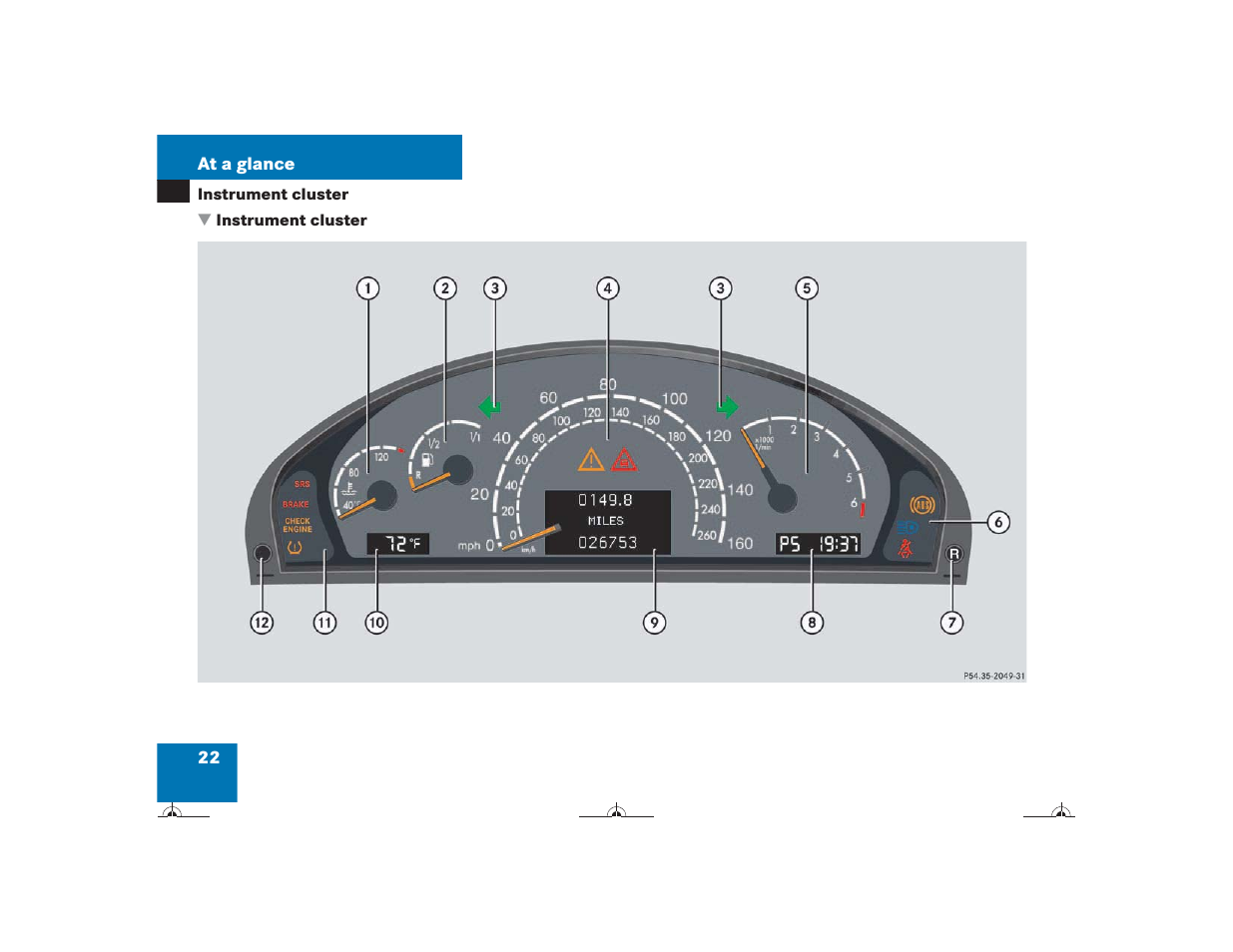 Mercedes-Benz CL-Class 2004 Owners Manual User Manual | Page 23 / 418