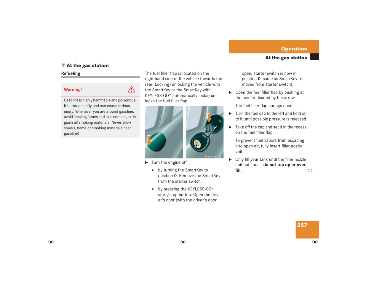 Mercedes-Benz CL-Class 2004 Owners Manual User Manual | Page 258 / 418