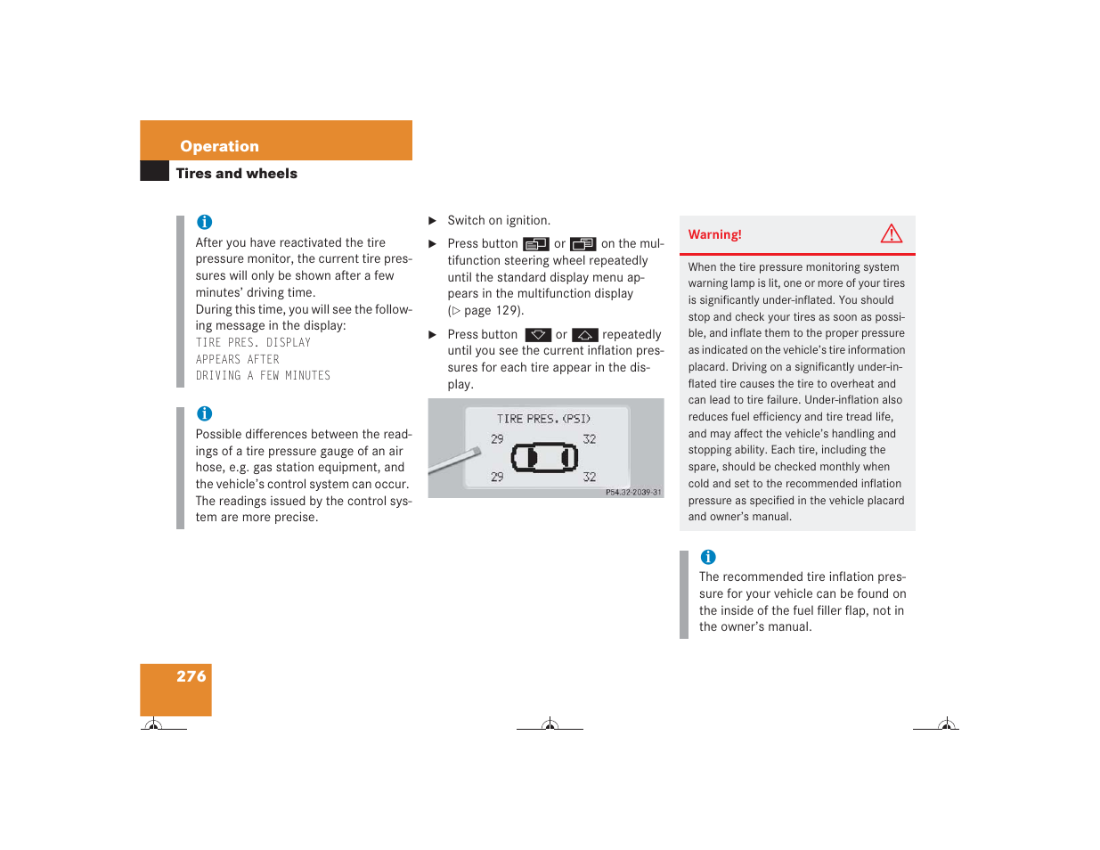 Mercedes-Benz CL-Class 2004 Owners Manual User Manual | Page 277 / 418