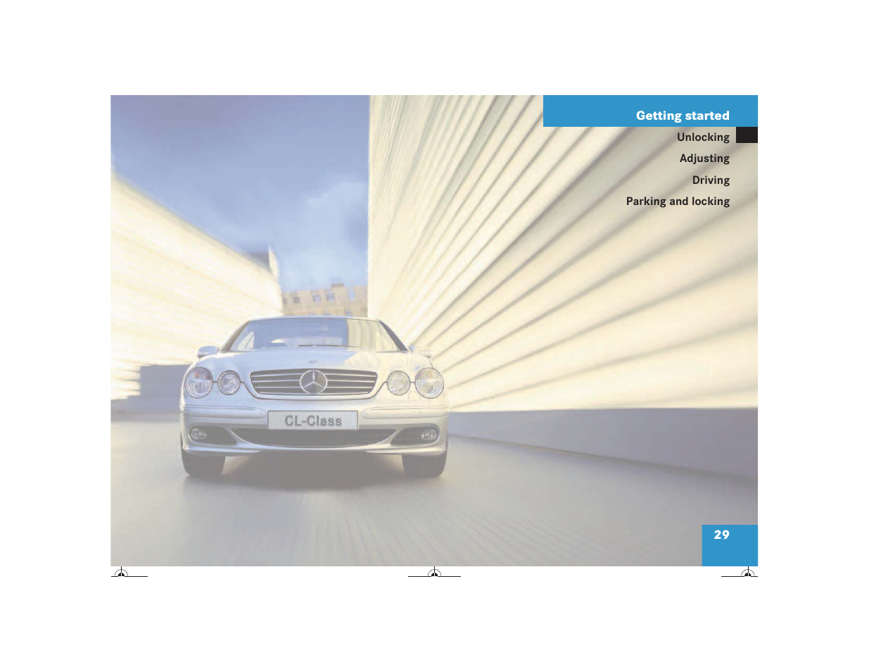 Mercedes-Benz CL-Class 2004 Owners Manual User Manual | Page 30 / 418