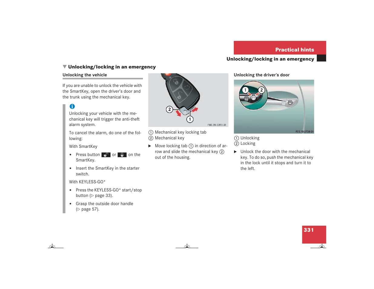 Mercedes-Benz CL-Class 2004 Owners Manual User Manual | Page 332 / 418