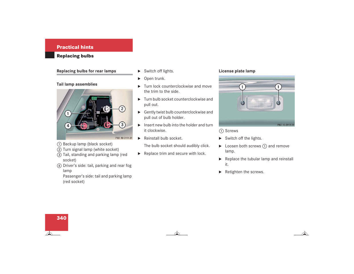 Mercedes-Benz CL-Class 2004 Owners Manual User Manual | Page 341 / 418