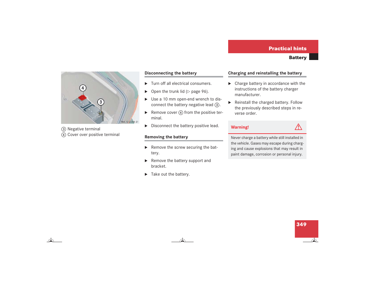 Mercedes-Benz CL-Class 2004 Owners Manual User Manual | Page 350 / 418