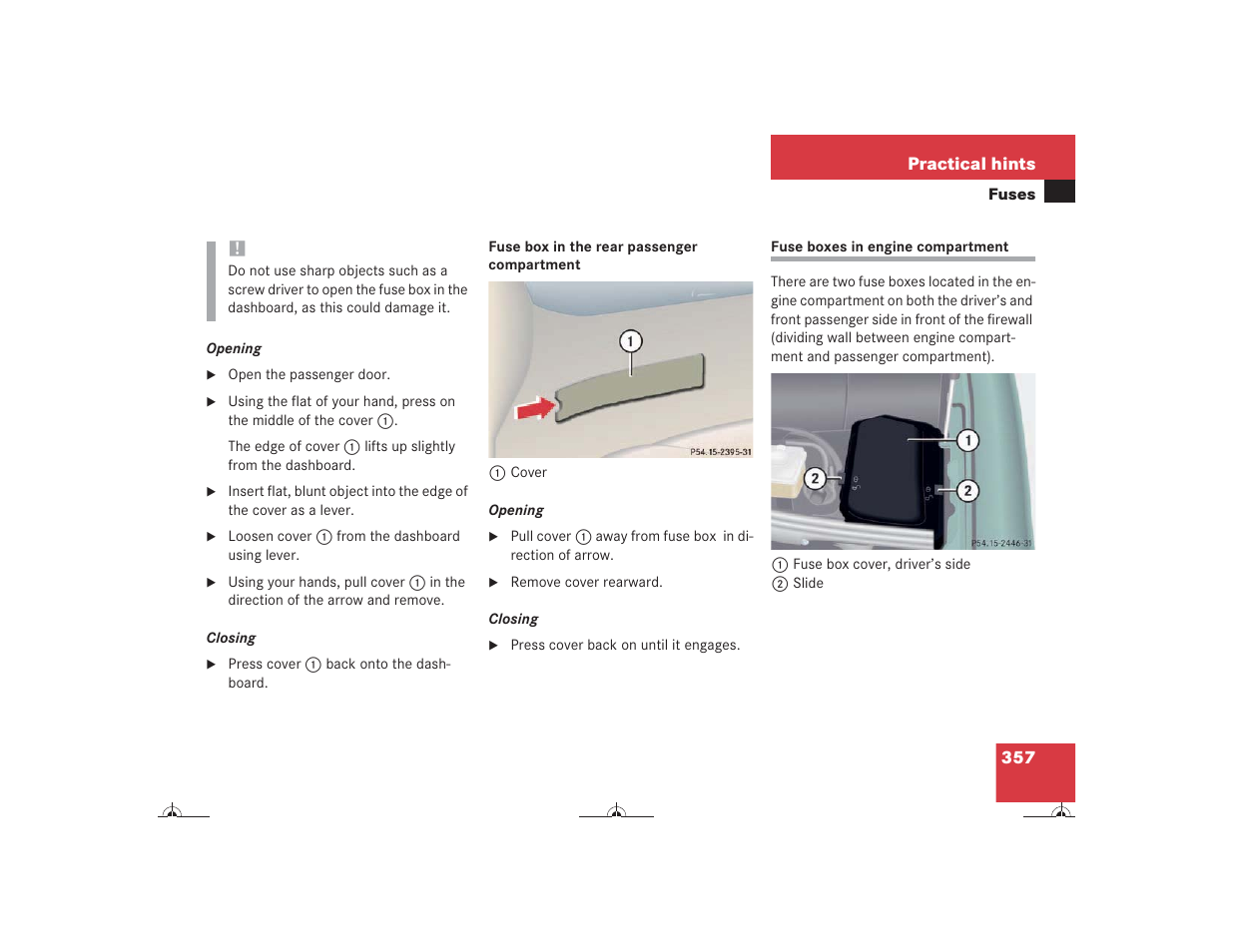 Mercedes-Benz CL-Class 2004 Owners Manual User Manual | Page 358 / 418