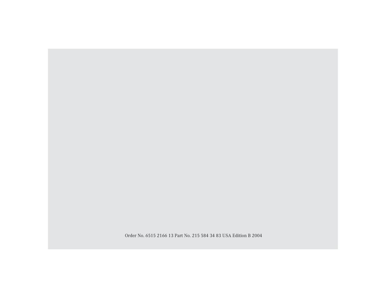 Mercedes-Benz CL-Class 2004 Owners Manual User Manual | Page 418 / 418