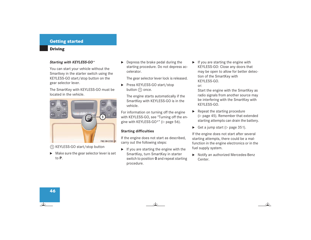 Mercedes-Benz CL-Class 2004 Owners Manual User Manual | Page 47 / 418
