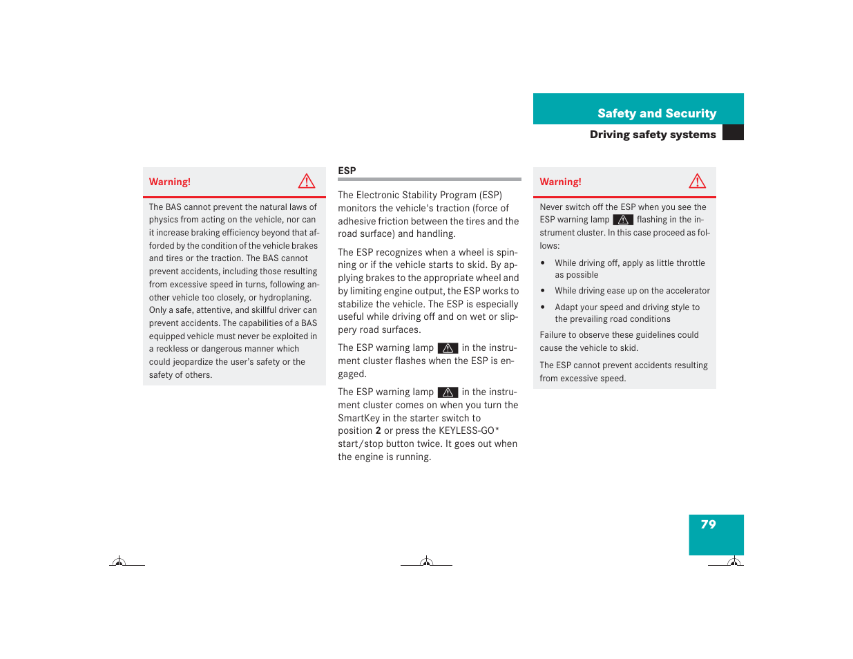 Mercedes-Benz CL-Class 2004 Owners Manual User Manual | Page 80 / 418