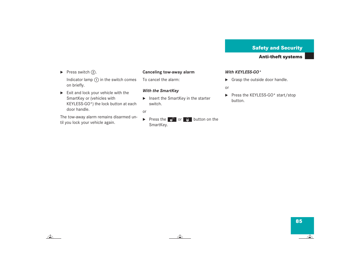 Mercedes-Benz CL-Class 2004 Owners Manual User Manual | Page 86 / 418