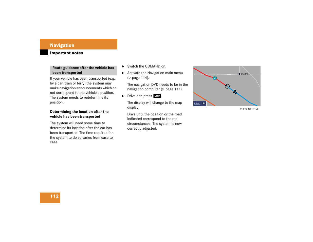 Mercedes-Benz S-Class 2004 COMAND Manual User Manual | Page 121 / 227